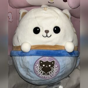 Plush Toy - Blue and White